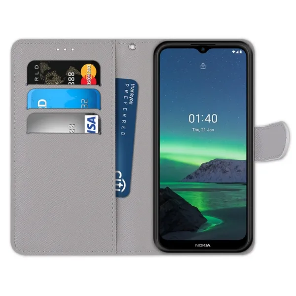 ART Peňaženkový kryt Nokia 1.4 PAWS