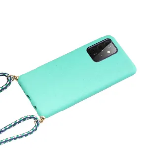 ROPE Kryt so šnúrkou Samsung Galaxy A72 zelený