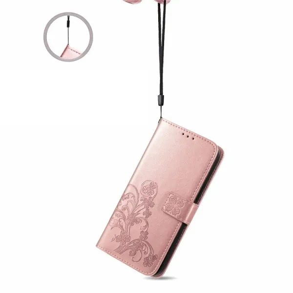 ART Peňaženkový kryt Motorola Moto G50 FLOWERS ružový