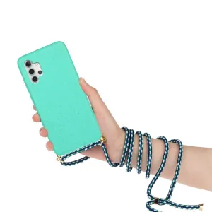 ROPE Kryt so šnúrkou Samsung Galaxy A32 5G / M32 5G zelený