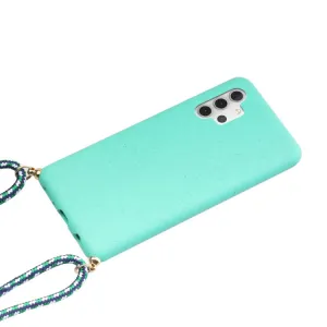 ROPE Kryt so šnúrkou Samsung Galaxy A32 5G / M32 5G zelený