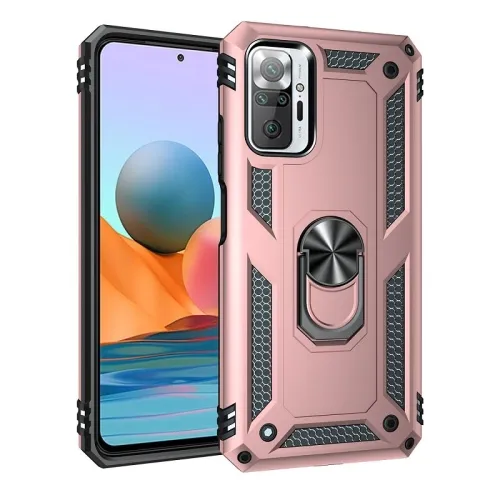 RING Ochranný obal Xiaomi Redmi Note 10 Pro ružový
