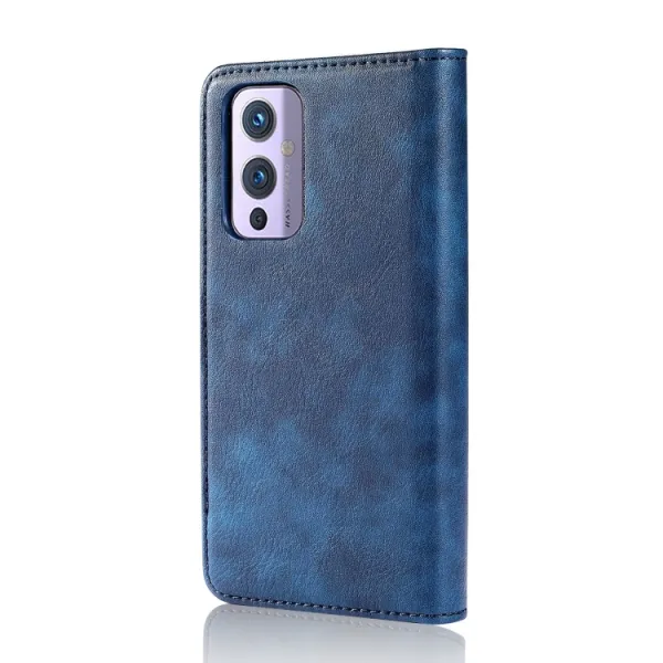 DG.MING Peňaženkový obal 2v1 OnePlus 9 modrý