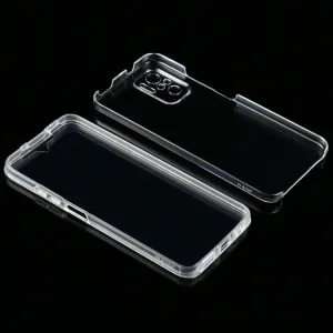 Ochranný obojstranný obal Xiaomi Redmi Note 10 / Note 10S priehľadný
