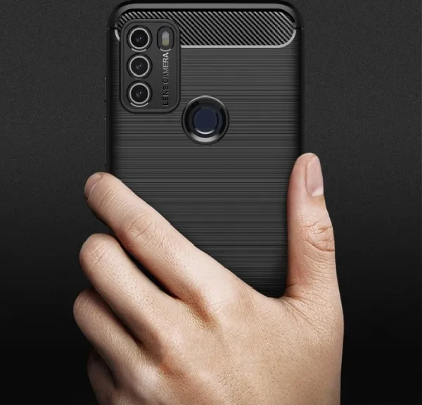 FLEXI TPU Kryt Motorola Moto G50 červený