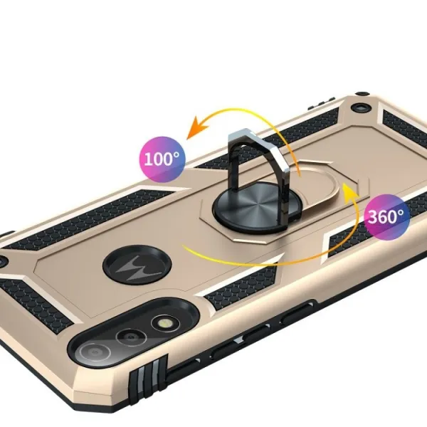 RING Ochranný obal Motorola Moto E7 Power / E7i Power zlatý