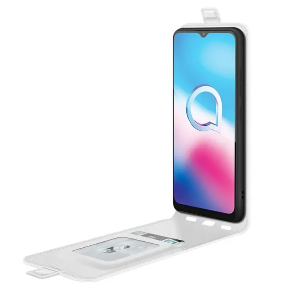 Vyklápacie puzdro Alcatel 1S 2021 / 3L 2021 biele