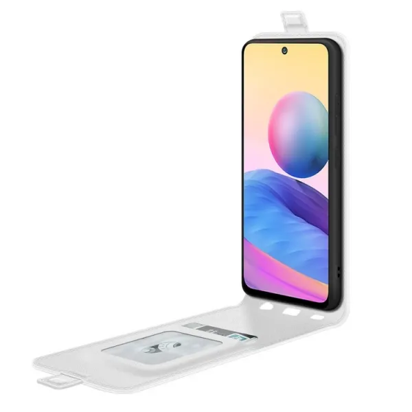 Vyklápacie puzdro Xiaomi Redmi Note 10 5G / Poco M3 Pro biele