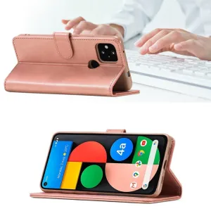 IMEEKE Peňaženkový kryt Realme C21 ružový
