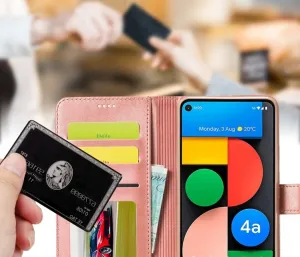 IMEEKE Peňaženkový kryt Realme C21 ružový