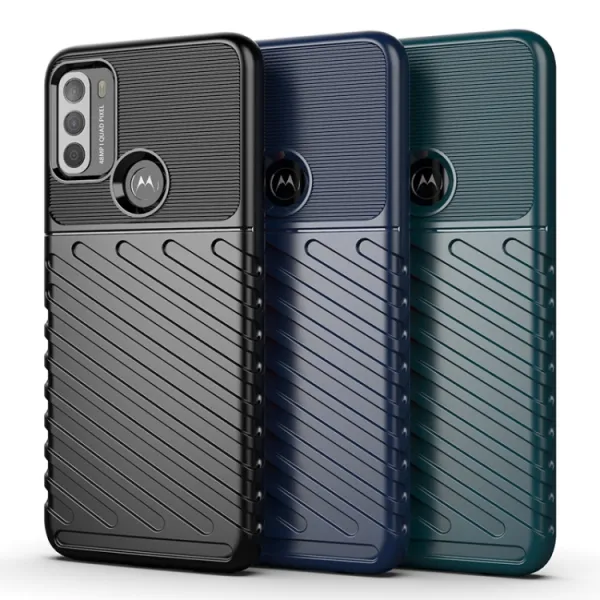 THUNDER Ochranný kryt Motorola Moto G50 modrý