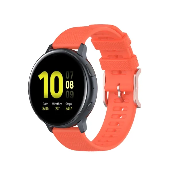 Remienok Samsung Galaxy Active 3 / Active 2 (20mm) oranžový