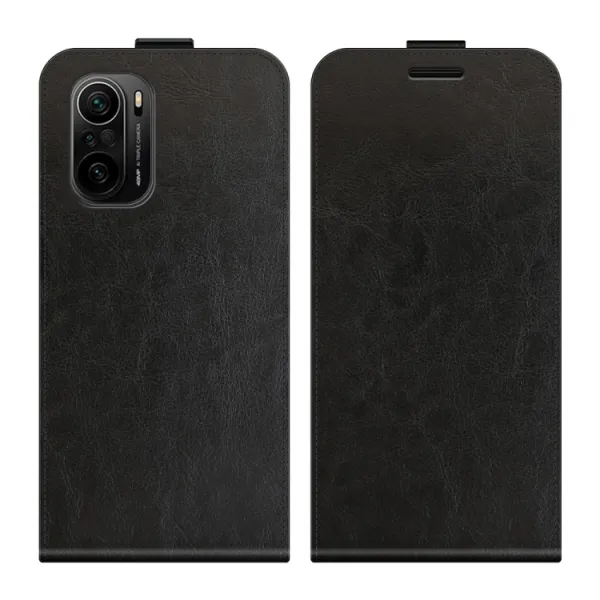 Vyklápacie puzdro Xiaomi Poco F3 čierne