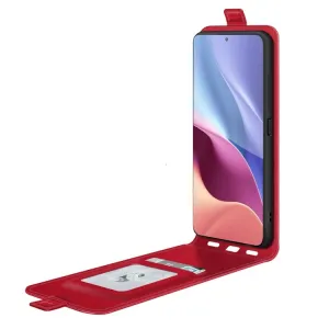 Vyklápacie puzdro Xiaomi Poco F3 červené
