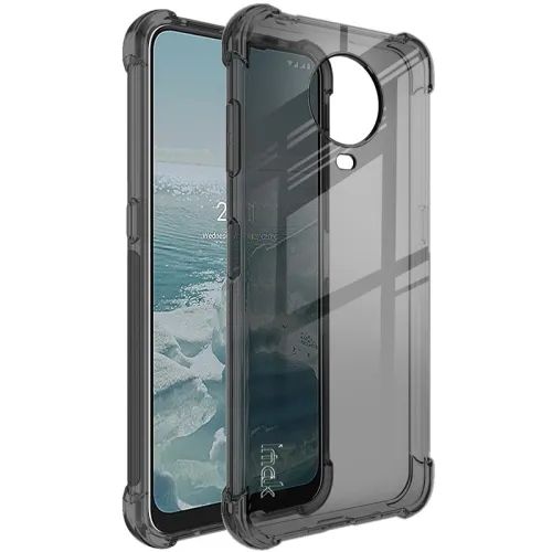 IMAK Ochranný silikónový kryt + fólia Nokia G10 / G20 čierny