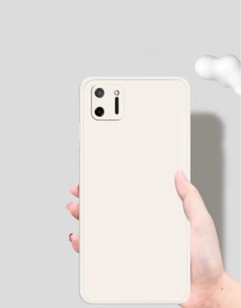 RUBBER Gumený kryt Realme C11 biely
