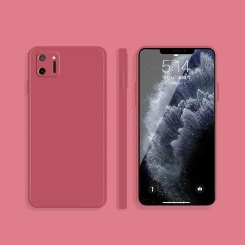 RUBBER Gumený kryt Realme C11 červený