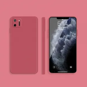 RUBBER Gumený kryt Realme C11 červený