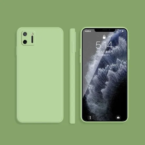 RUBBER Gumený kryt Realme C11 zelený