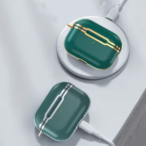 GOLD Puzdro na Apple AirPods Pro zelené