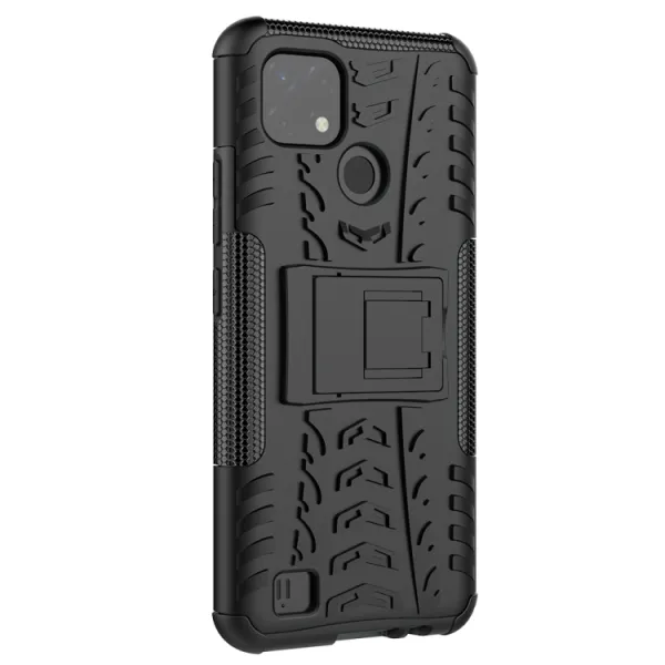 STAND Extra odolný obal Realme C21 čierny