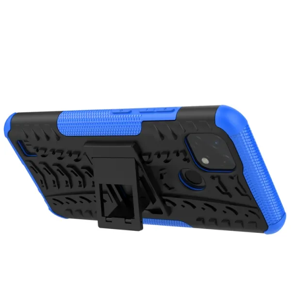 STAND Extra odolný obal Realme C21 modrý