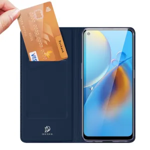 DUX Peňaženkový kryt Realme C21 modrý