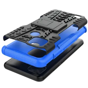 STAND Extra odolný obal Realme C21 modrý