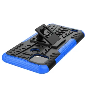STAND Extra odolný obal Realme C21 modrý