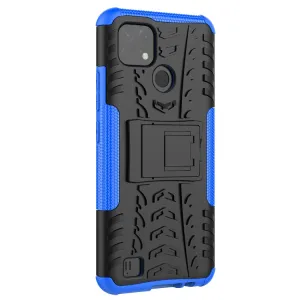 STAND Extra odolný obal Realme C21 modrý