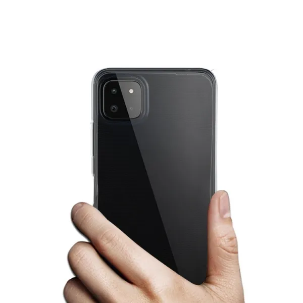 Silikónový kryt Samsung Galaxy A22 5G priehľadný