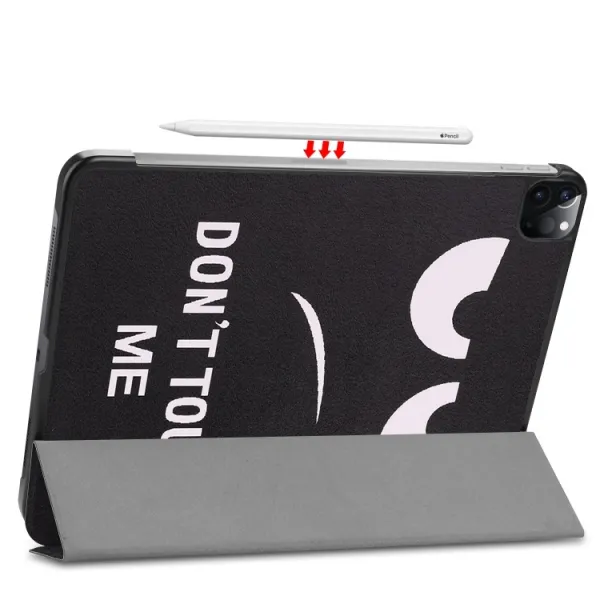 ART Zaklápací obal Apple iPad Pro 11 (2022 / 2021 / 2020 / 2018) DON´T TOUCH ME