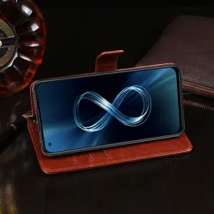 IDEWEI Peňaženkový kryt Asus ZenFone 8 (ZS590KS) biely