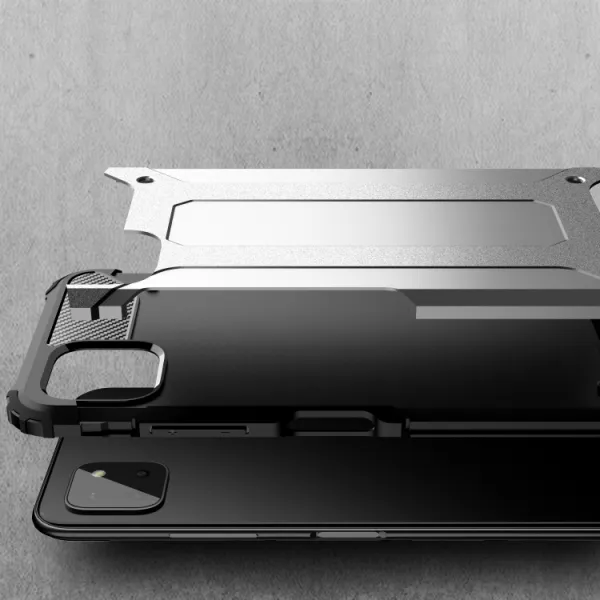 TOUGH Ochranný kryt Samsung Galaxy A22 5G čierny