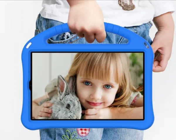 KIDDO Detský obal Lenovo Tab M10 Plus (TB-X606F / TB-X606L / TB-X606X / ZA5T0081CZ / ZA5V0206CZ) modrý
