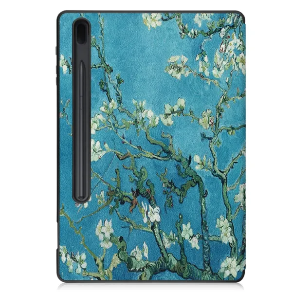 ART Zaklápací obal Samsung Galaxy Tab S8+ / S7+ / S7 FE APRICOT BLOSSOM