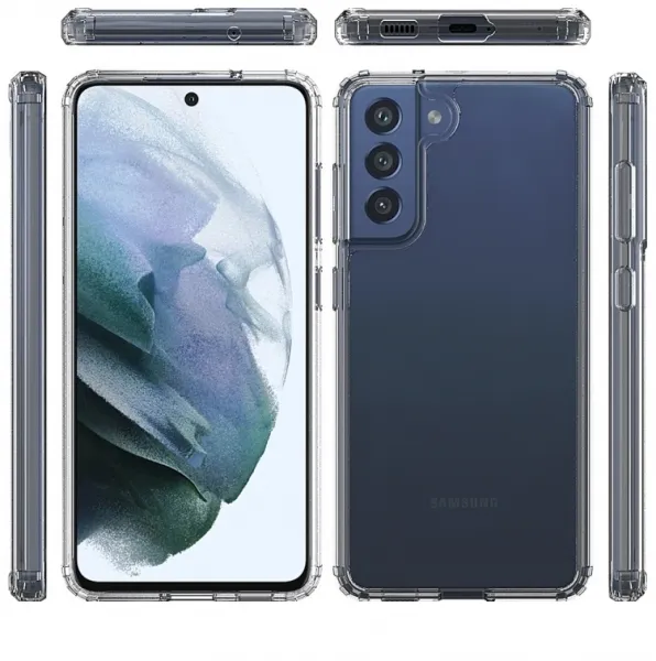SHOCK Extra odolný kryt Samsung Galaxy S21 FE 5G čierny