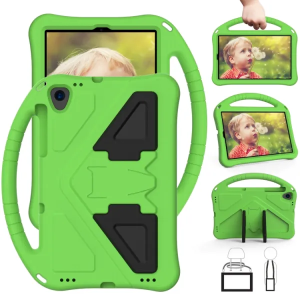 KIDDO Detský obal Lenovo Tab M10 Plus (TB-X606F / TB-X606L / TB-X606X / ZA5T0081CZ / ZA5V0206CZ) zelený