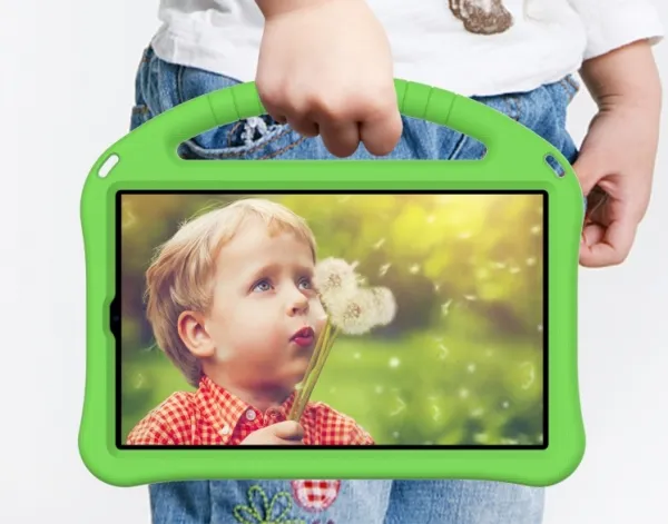 KIDDO Detský obal Lenovo Tab M10 Plus (TB-X606F / TB-X606L / TB-X606X / ZA5T0081CZ / ZA5V0206CZ) zelený