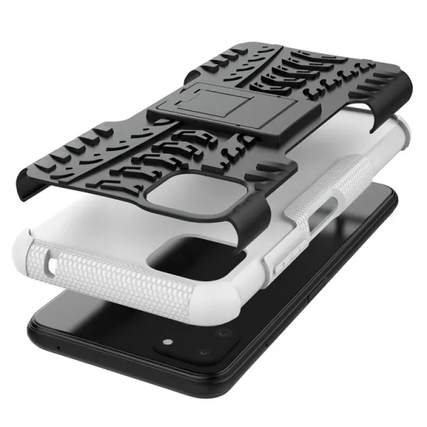 STAND Extra odolný obal Samsung Galaxy A22 5G biely