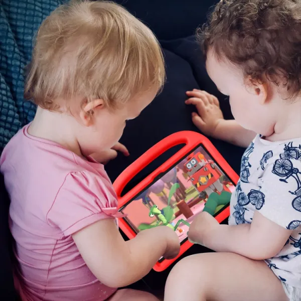 KIDDO Detský obal Huawei MatePad T10 / T10S červený