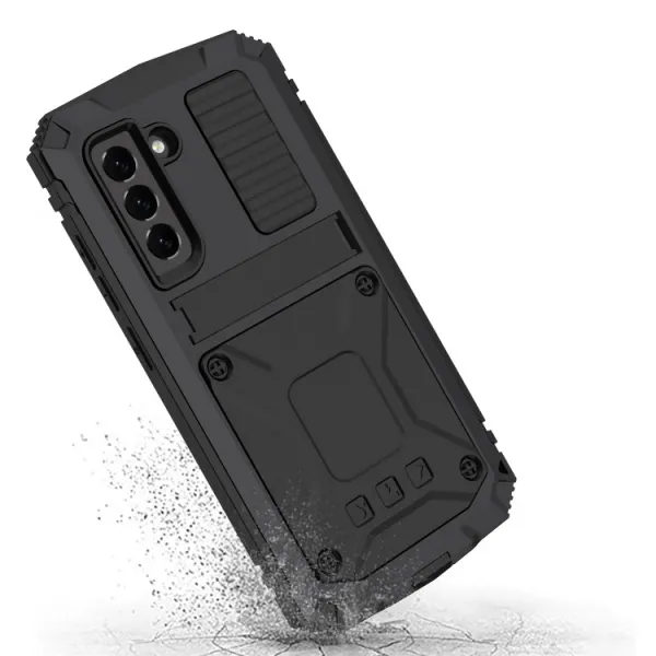 R-JUST Extra odolný kryt Samsung Galaxy S21 FE 5G čierny
