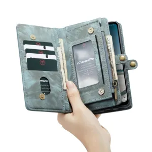 WALLET Ochranný kryt s peňaženkou 2v1 pre Samsung Galaxy A12 / M12 modrý