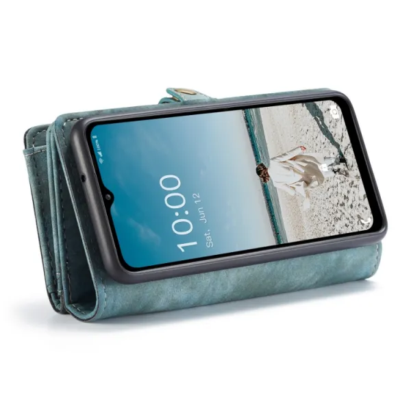 WALLET Ochranný kryt s peňaženkou 2v1 pre Samsung Galaxy A12 / M12 modrý