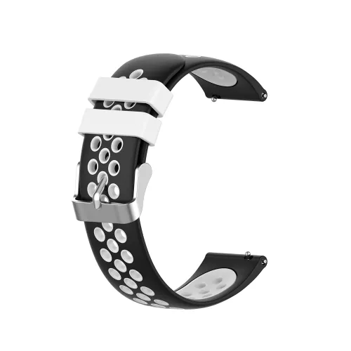 SPORTY Remienok Huawei Watch 3 / 3 Pro čierny-biely