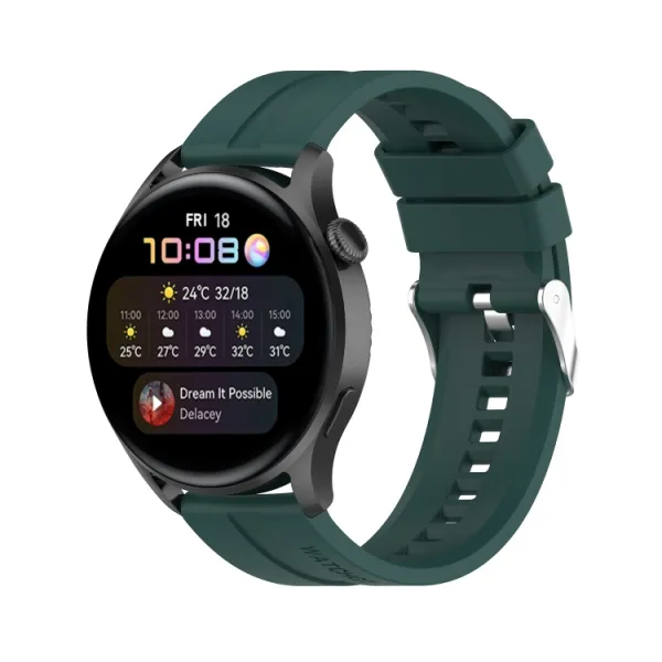 Remienok Huawei Watch 3 / 3 Pro tmavozelený