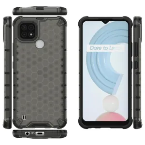 HONEYCOMB Ochranný kryt Realme C21 čierny