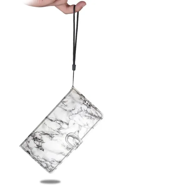 ART Peňaženkový kryt Apple iPhone XR MARBLE