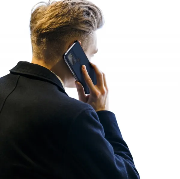 DUX Peňaženkový kryt Motorola Moto G50 modrý