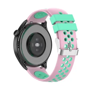 SPORTY Remienok Huawei Watch 3 / 3 Pro ružový-zelený